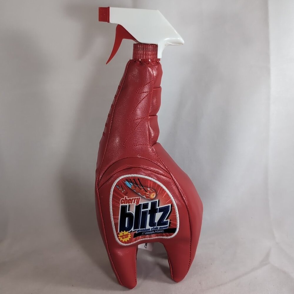 Meow Wolf Cherry Blitz Omega Mart Plush Spray Bottle Las Vegas Stain Remover HTF